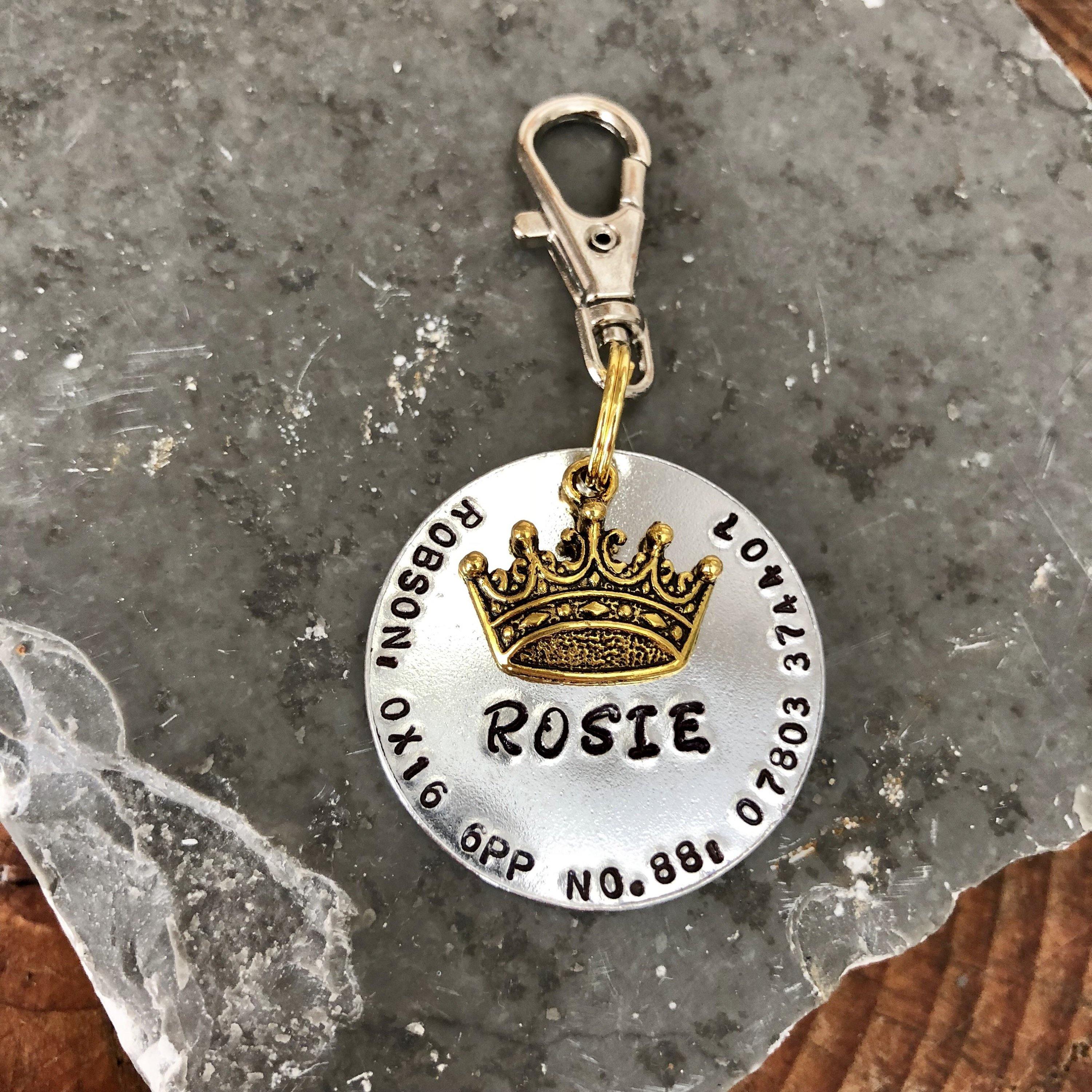 Crown dog tags for sale pets