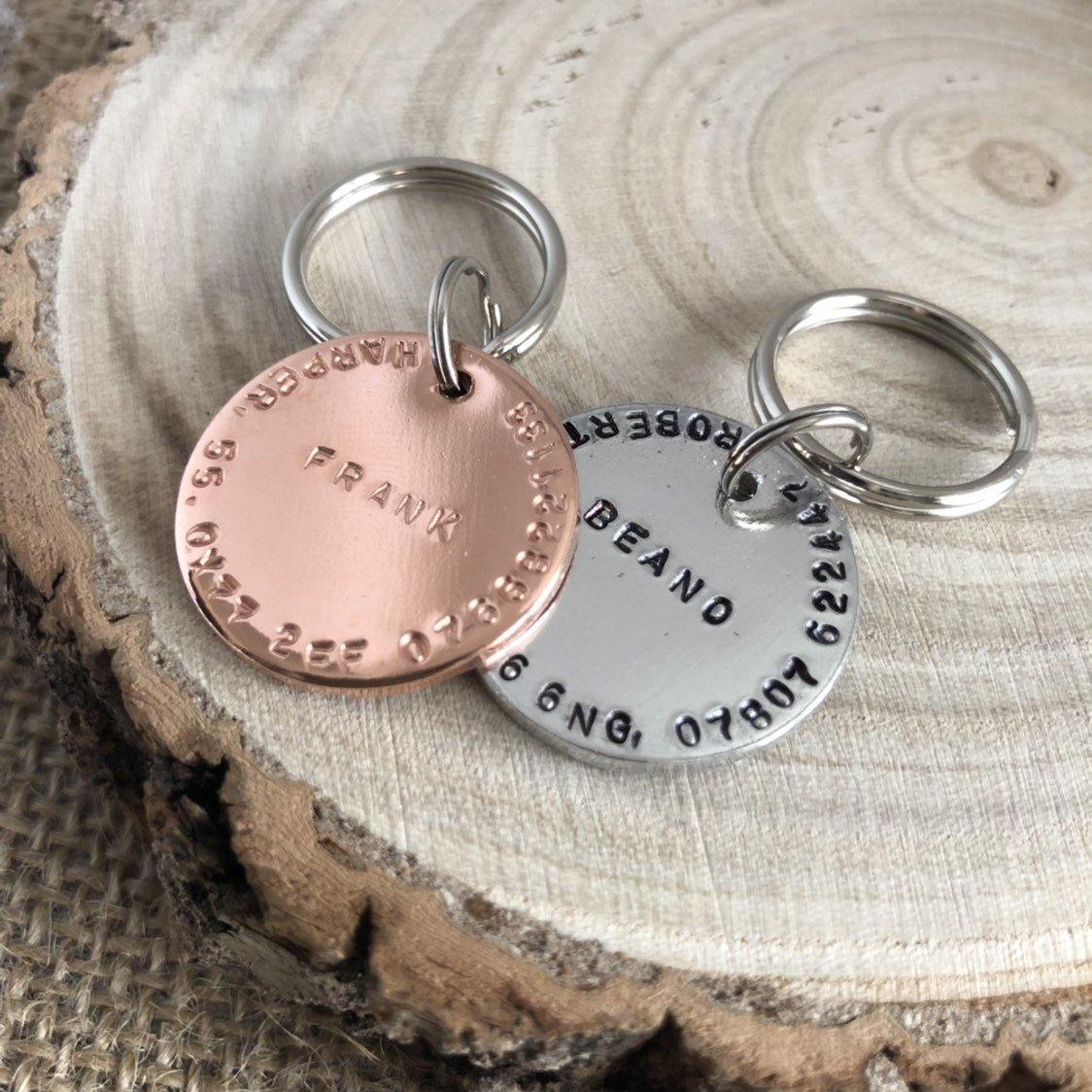 Copper Disc Dog Tag - The Little Stamping Co.